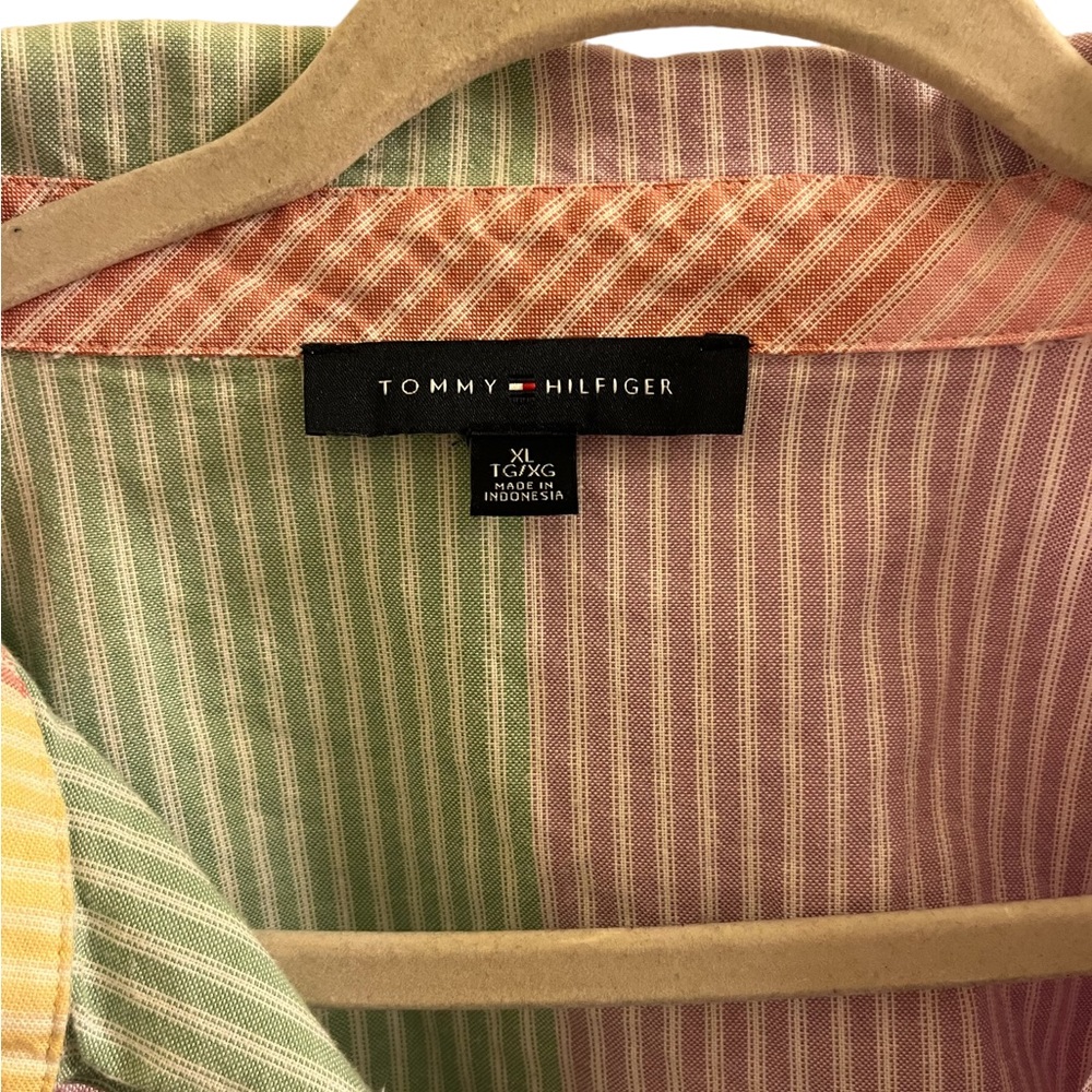 Tommy Hilfiger Multi-Colored Button Down - image 3